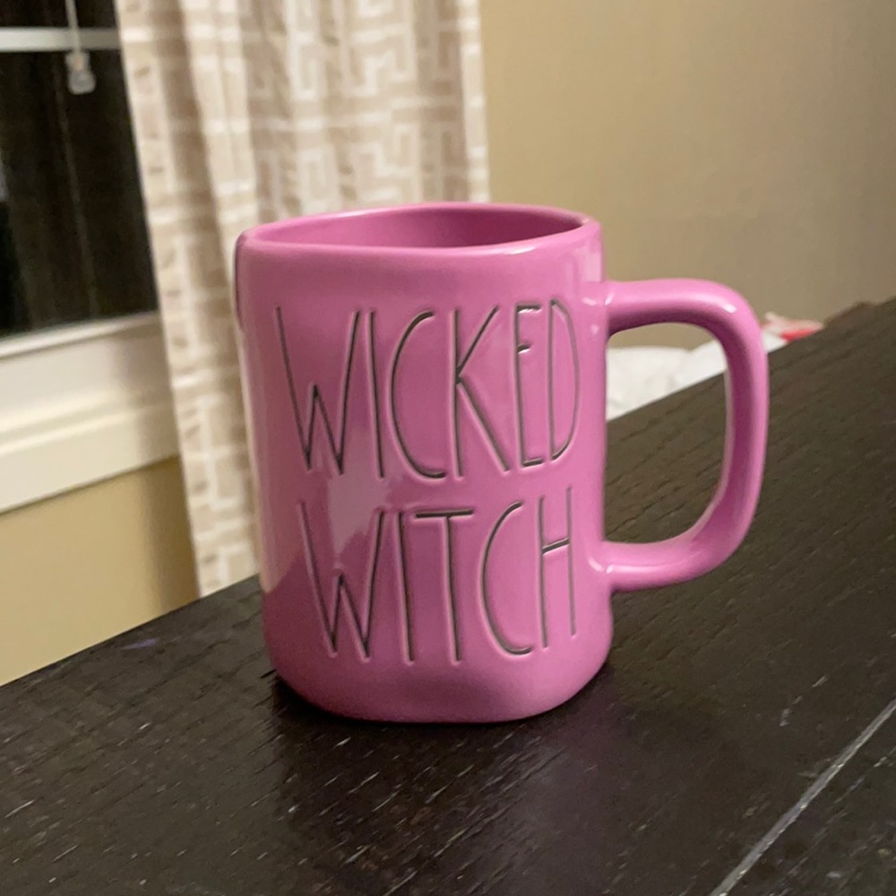 Rae Dunn purple wicked witch mug